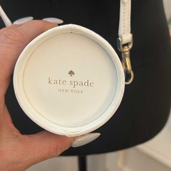 Kate Spade Blue and White Coffee Cup Handbag - Picture 12 of 13
